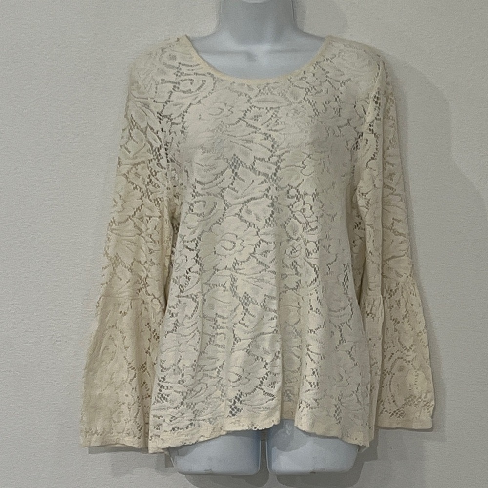 Chicos Lace Top Size 1
